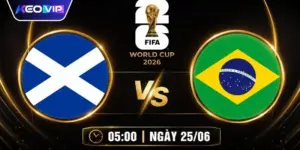 Soi Kèo Scotland Vs Brazil 05h00 Ngày 25/06 - Giải World Cup